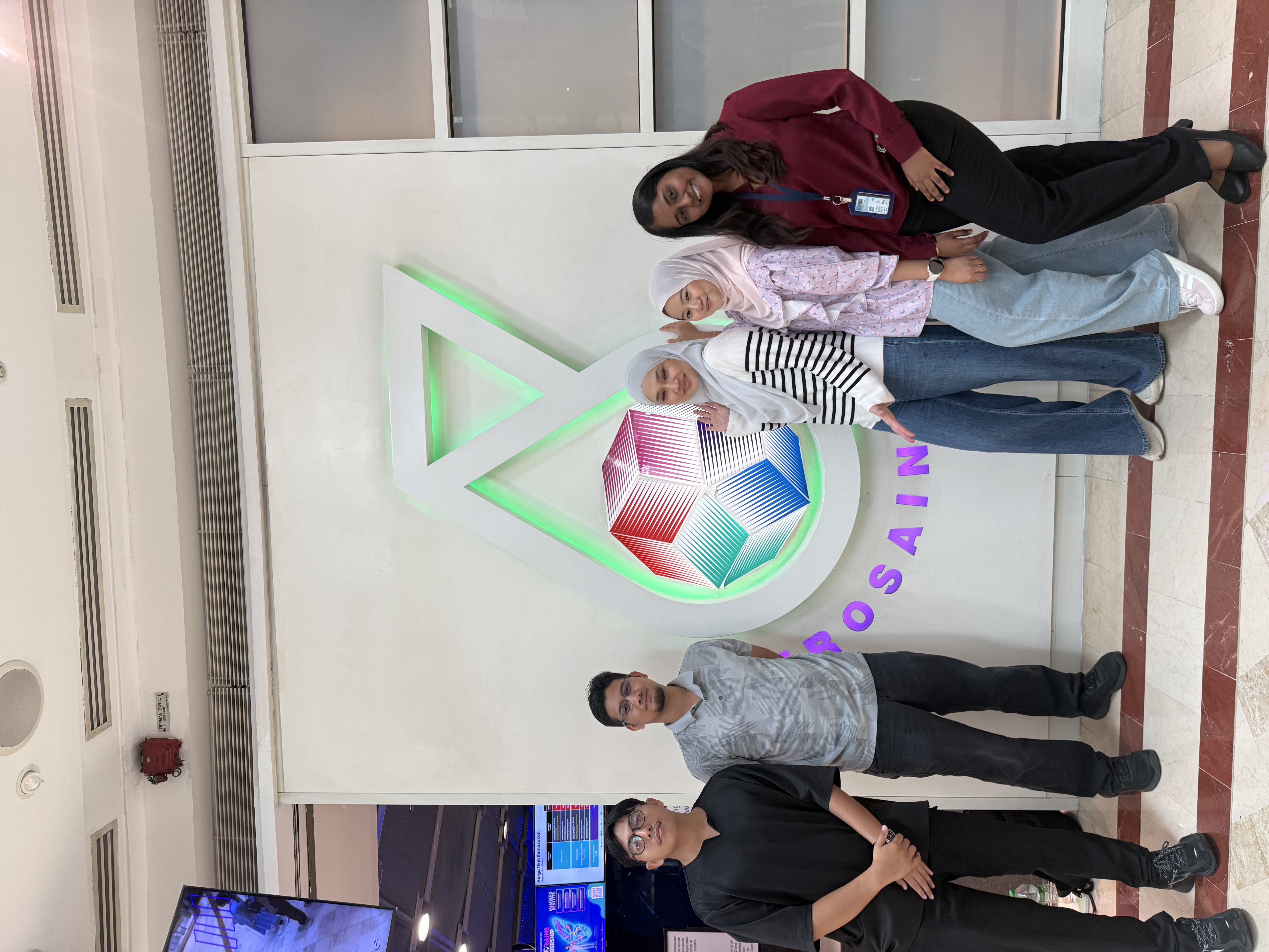 Petrosains visit exploring interactive educational exhibits